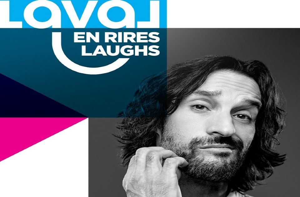 Mathieu Cyr  laffiche du festival Laval en Rires | Laval en Famille Magazine | Magazine locale Familiale 