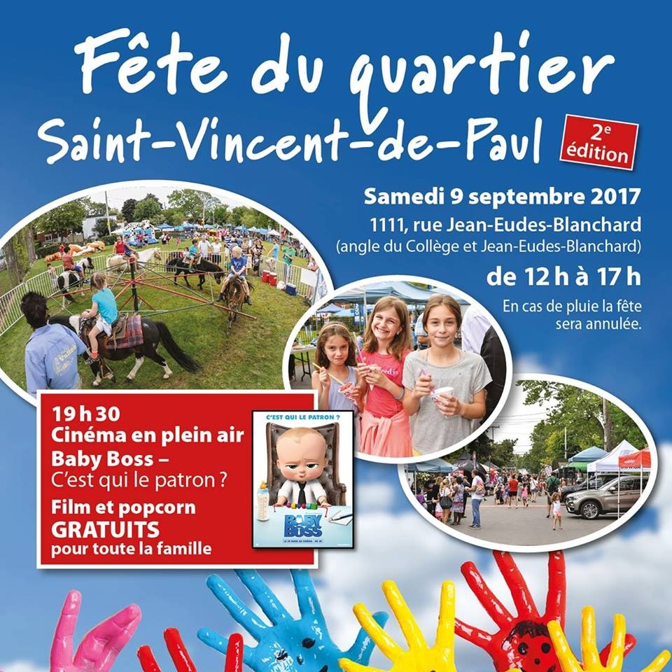 La Fte de quartier de Saint-Vincent-de-Paul  | Laval en Famille Magazine | Magazine locale Familiale 